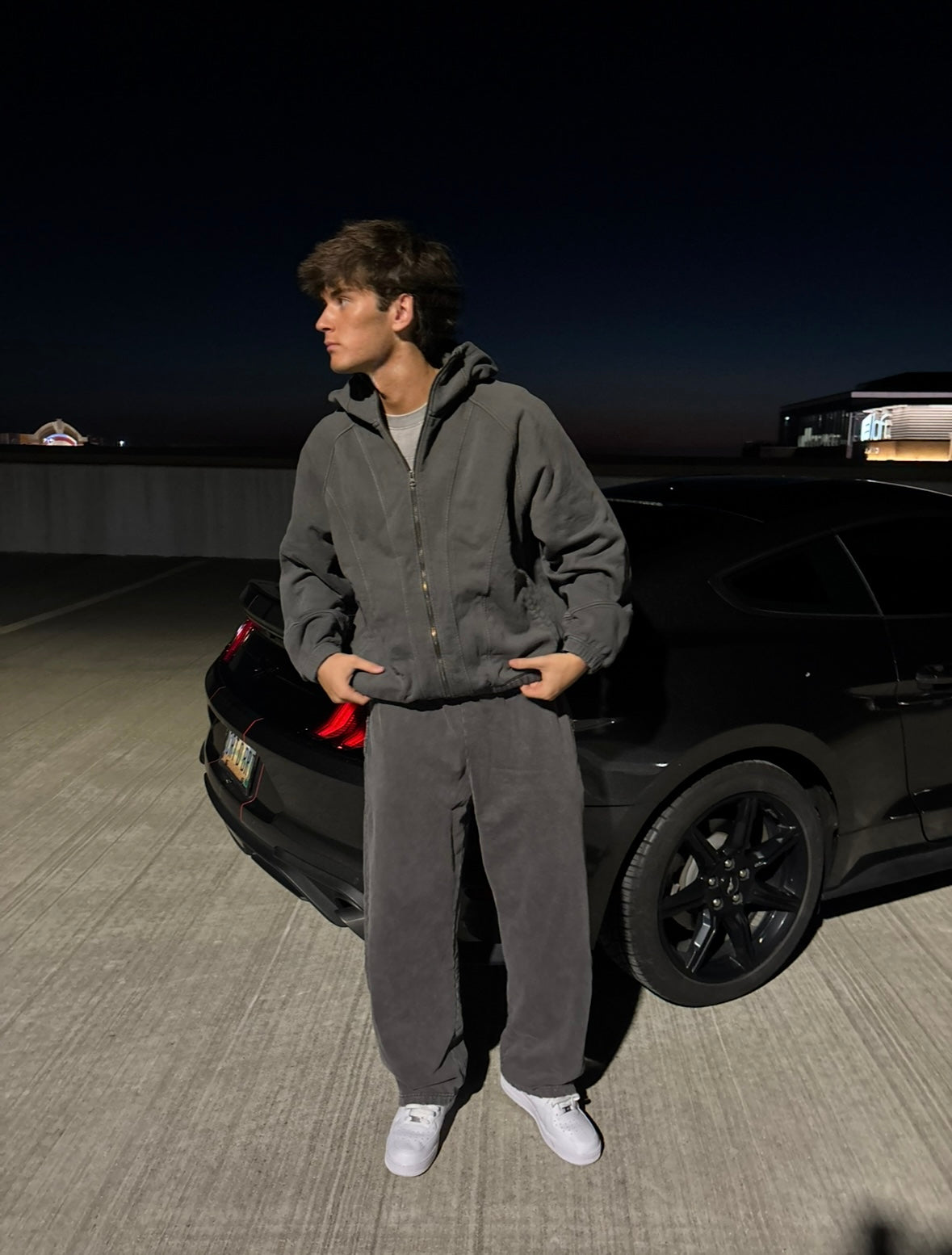 Vintage Zip Up Jacket (High Zip)