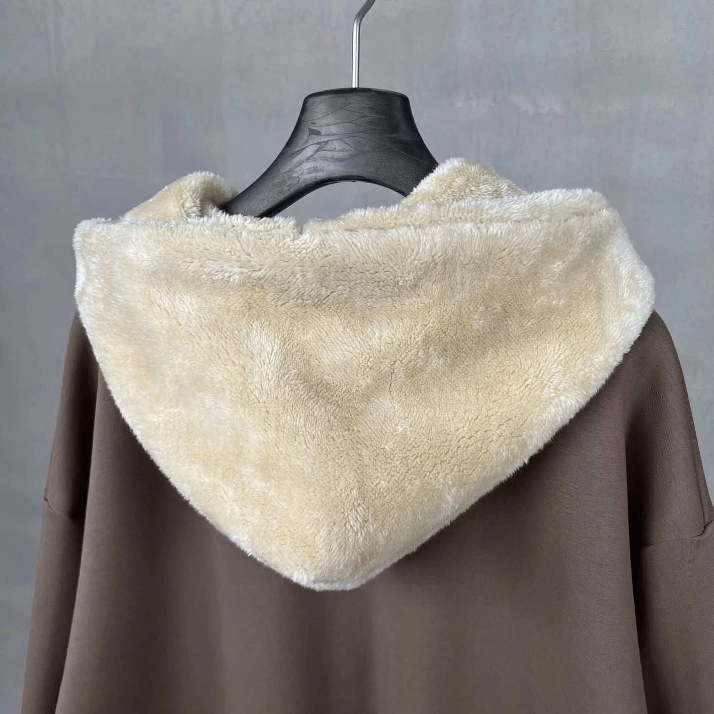 Zip Up Jacket (Fuzzy Hood)