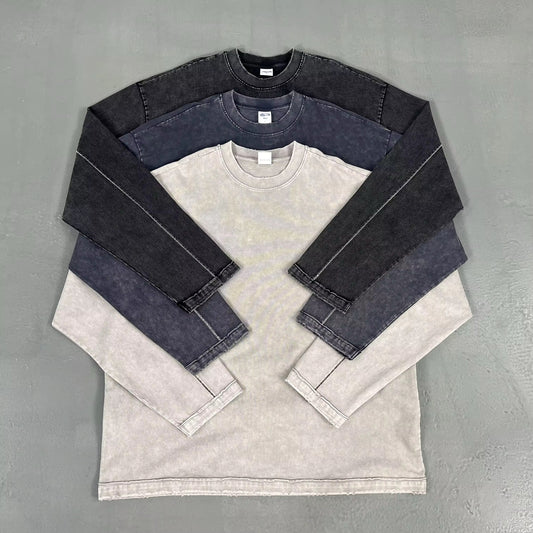 Vintage Long Sleeve T-Shirt (Stitched)