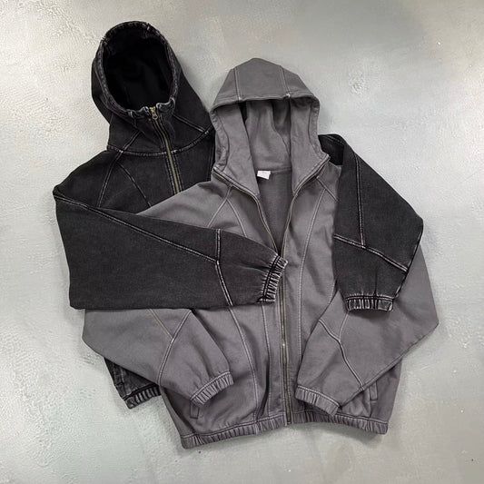 Vintage Zip Up Jacket (High Zip)